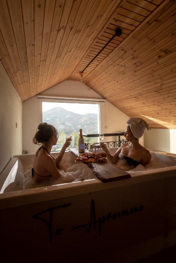 Aprosmeno Jacuzzi House 2 Lejlighed Agros Eksteriør billede